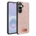 BUĞZ Onegif Samsung Galaxy A57 5g Bright Simli Kapak - Pembe
