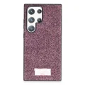 BUĞZ Onegif Samsung Galaxy S24 Ultra Bright Simli Kapak - Derin Mor