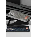 BUĞZ Onegif Samsung Galaxy S25 Ultra Bright Simli Kapak - Pembe