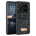BUĞZ Onegif Xiaomi Redmi Note 14 Pro 4g Bright Simli Kapak - Siyah