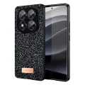 BUĞZ Onegif Xiaomi Redmi Note 14 Pro 5g Bright Simli Kapak - Siyah
