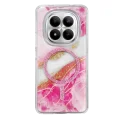 BUĞZ Onegif Xiaomi Redmi Note 15 4g Lotus Simli Magsafe Kapak - Pembe