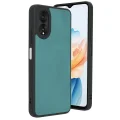 BUĞZ Oppo A38 Kılıf Aras Deri Kapak - Açık Yeşil