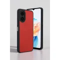 BUĞZ Oppo A38 Kılıf Aras Deri Kapak - Pudra