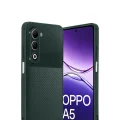 BUĞZ Oppo A5 4g Auto Focus Karbon Kapak - Koyu Yeşil