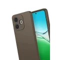 BUĞZ Oppo A5 Pro 4g First Silikon - Kahverengi