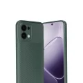 BUĞZ Oppo A6 Pro 4g Auto Focus Karbon Kapak - Koyu Yeşil