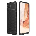 BUĞZ Oppo A73 Kılıf Auto Focus Karbon Kapak - Siyah