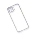 BUĞZ Oppo A73 Kılıf Miami Şeffaf Silikon - Lila
