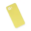 BUĞZ Oppo A73 Kılıf Nano İçi Kadife Silikon - Sarı