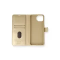 BUĞZ Oppo A73 Kılıf Trend S Plus Kapaklı Kılıf - Gold