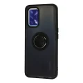 BUĞZ Oppo A74 4g Kılıf Montreal Yüzüklü Silikon Kapak - Siyah