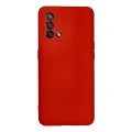 BUĞZ Oppo A74 4g Kılıf Nano İçi Kadife Silikon - Kırmızı