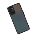 BUĞZ Oppo A96 Kılıf Montreal Silikon Kapak - Siyah