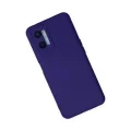 BUĞZ Oppo A96 Kılıf Nano İçi Kadife Silikon - Mor