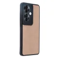 BUĞZ Oppo Reno 11f Kılıf Aras Deri Kapak - Pudra