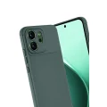 BUĞZ Oppo Reno 14f Auto Focus Karbon Kapak - Koyu Yeşil