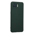 BUĞZ Oppo Reno 4 Lite Kılıf Nano İçi Kadife Silikon - Koyu Yeşil