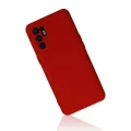 BUĞZ Oppo Reno 6 Kılıf Nano İçi Kadife Silikon - Kırmızı