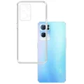 BUĞZ Oppo Reno 7 Lite Kılıf Lüx Şeffaf Silikon