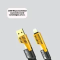 BUĞZ Örgülü Tasarım 4’ü 1 Arada USB-C Lightning Hızlı Şarj Kablosu