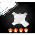 BUĞZ Otg 4in1 Cep Telefonu Çok Fonksiyonlu Usb Flash Bellek 64 Gb Type-c, Micro Sd Ve Kart Okuyucu