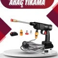 BUĞZ Oto Araba Yıkama Şarjlı Ve Yüksek Basınçlı Oto Yıkama Ve Sulama Tabancası