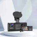 BUĞZ Oto Araç İçi Kamera 3 Kameralı Full HD Ön Arka İç Kayıt Dashcam