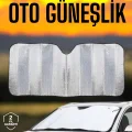  Oto Güneşlik Isı Önleyici Tüm Araçlara Uyumlu UV Işınlarına Karşı
