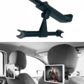  Oto Koltuk Arkası Telefon Tablet Tutucu Ayarlanabilir 360 Derece Dönebilen Pratik Stand