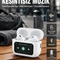 BUĞZ Otomatik Bağlantılı Bluetooth Kulaklık ANC Özellikli Su ve Ter Dayanıklı Yeni Nesil