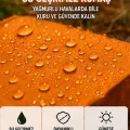 BUĞZ Otomatik Kabin Giyinme Çadırı 120x120x190 Cm Üst Havalandırma Yan Pencereli Duş & Wc Çadırı