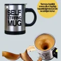  Otomatik Karıştırmalı Termos Kupa | USB Şarjlı ve Ergonomik Tasarım