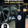 BUĞZ Otomobil Bisiklet ve Motosiklet İçin Taşınabilir Lastik Hava Pompası