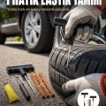 BUĞZ Otomobil Motosiklet Bisiklet İçin Güvenli Lastik Tamir Kiti