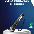 BUĞZ Outdoor ve Acil Durum İçin Güçlü LED El Feneri