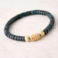 BUĞZ Oval Bambu Ahşap Bileklik 8 mm