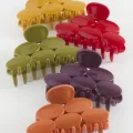 BUĞZ Oval Benekli Renkli Mandal Toka 8 cm