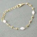 BUĞZ Oval Kristal Taşlı Bileklik