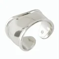 BUĞZ Oval Metal Yüzük