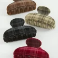 BUĞZ Oval Renkli Kadife Mandal Toka 8 cm