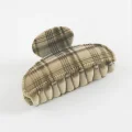 BUĞZ Oval Renkli Kadife Mandal Toka 8 cm