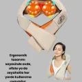  Ovmalı Isıtmalı Boyun Omuz Bel Masaj Aleti Kas ve Eklem Ağrılarına Etkili