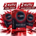 BUĞZ OXLove Kalp Ritmi Prezervatif 10’lu 2 Kutu Toplam 20 Adet – Uzun Süreli Güvenli Koruma