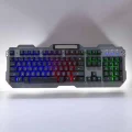 BUĞZ Oyuncu Klavyesi Q Klavye RGB Işıklı Mouse Hediyeli - BUĞZ