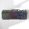 BUĞZ Oyuncu Klavyesi Q Klavye RGB Işıklı Mouse Hediyeli - BUĞZ