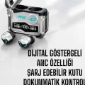 BUĞZ Oyuncu Kulaklığı Bluetooth Bağlantılı ANC Özelliği 5.0 Bluetooth