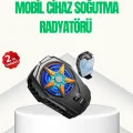  Oyunlar İçin Güçlü Telefon Soğutucu Fan Dijital Ekranlı