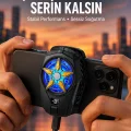 BUĞZ Oyunlar İçin Telefon Soğutucu – 65-85 mm Uyumlu, Dijital Ekranlı Yeni Nesil