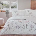  Özdilek Çift Kişilik Ranforce Nevresim Takımı White Lily